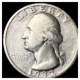 1932-S Silver Washington Quarter HIGH GRADE