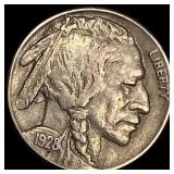 1928-S Buffalo Nickel NEARLY UNCIRCULATED