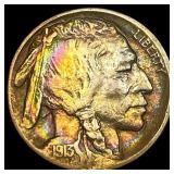 1913-D Buffalo Nickel Type 1 CHOICE AU