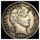 1909-O Silver Barber Dime UNCIRCULATED