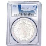 1904-O Morgan Silver Dollar PCGS MS63