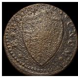 1787 New Jersey Copper Coin CHOICE AU