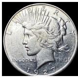 1927-S Silver Peace Dollar UNCIRCULATED
