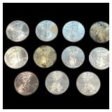 2008 1 oz Silver American Eagle $1 GEM BU