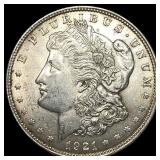 1921 Silver Morgan Dollar CLOSELY UNCIRCULATED