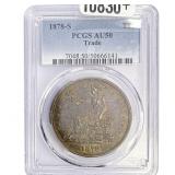 1878-S Silver Trade Dollar PCGS AU50