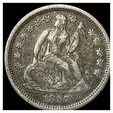 1857-O Silver Seated Liberty Dime NEARLY UNCIRCULA