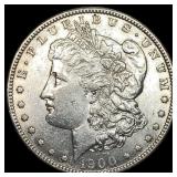 1900 Morgan Silver Dollar CLOSELY UNCIRCULATED