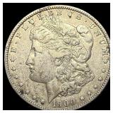 1900-O Silver Morgan Dollar ABOUT  UNCIRCULATED