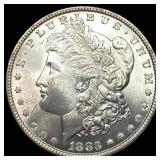 1883-S Silver Morgan Dollar GEM BU