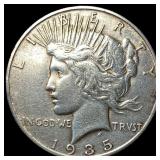 1935 Silver Peace Dollar LIGHTLY CIRCULATED