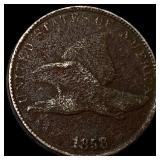 1858 Copper-Nickel Flying Eagle Cent HIGH  GRADE