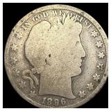 1896 Barber Half Dollar NICELY CIRCULATED