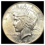 1926-S Silver Peace Dollar CHOICE BU