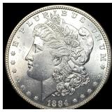 1884-S Silver Morgan Dollar UNCIRCULATED