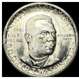 1946-S Silver Booker T. Washington Half  Dollar U