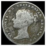 1838 Great Britain Queen Victoria Silver 3 Pence A