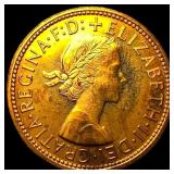 1970 Great Britain Elizabeth II Proof Copper Half