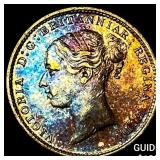 1886 Great Britain 3 Pence UNCIRCULATED