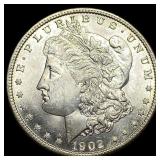 1902-O Silver Morgan Dollar UNCIRCULATED