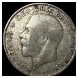 1922 G. Britain Silver Half Crown  UNCIRCULATED