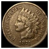 1874 Indian Head Cent ABOUT UNCIRCULATED
