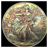 1996 Silver American Eagle $1 GEM BU