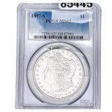 1897-S Morgan Silver Dollar PCGS MS62