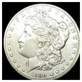 1890-CC Silver Morgan Dollar NEARLY  UNCIRCULATED