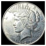 1927-S Silver Peace Dollar UNCIRCULATED