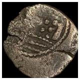Partihara Empire 750-980 AD Silver Dracham NEARLY