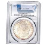 1887 Morgan Silver Dollar PCGS MS65