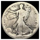 1916 Walking Liberty Half Dollar NICELY CIRCULATED