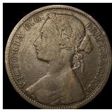 1874 Great Britain Queen Victoria Copper Penny ABO