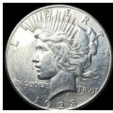 1928 Silver Peace Dollar UNCIRCULATED