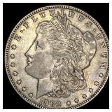 1902-O Silver Morgan Dollar NEARLY  UNCIRCULATED
