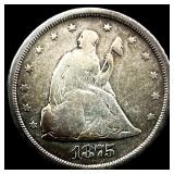 1875-S Silver Twenty Cents LIGHTLY CIRCULATED