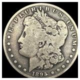1895-S Silver Morgan Dollar NICELY CIRCULATED
