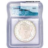 1882-S Morgan Silver Dollar ICG MS64