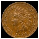 1886 Indian Head Cent CLOSELY UNCIRCULATED