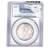 1947 Walking Liberty Half Dollar PCGS MS65