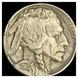 1915-D Buffalo Nickel NEARLY UNCIRCULATED