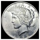 1923 Silver Peace Dollar UNCIRCULATED