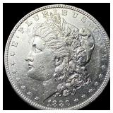 1880-S Silver Morgan Dollar CLOSELY UNCIRCULATED