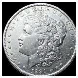 1891-S Silver Morgan Dollar CHOICE AU