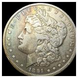 1891-O Silver Morgan Dollar LIGHTLY CIRCULATED