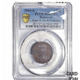 1844-A Hanover Copper 2 Pfennig PCGS MS63 BN