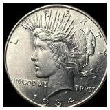 1934 Peace Silver Dollar CHOICE BU