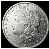 1890-O Silver Morgan Dollar NEARLY UNCIRCULATED