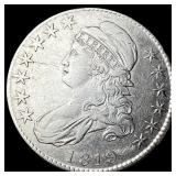 1819 Capped Bust Half Dollar NEARLY UNCIRCULATED